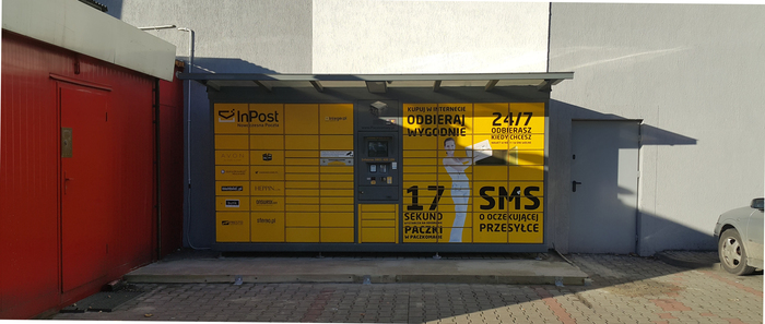 Paczkomat BBI01D Bielsko-Biała