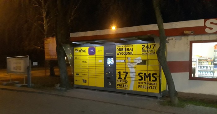 Paczkomat LEC01G Stacja LPG