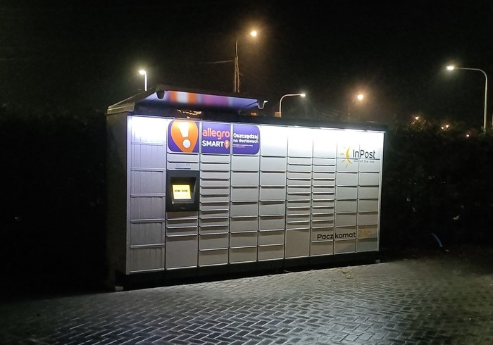 Paczkomat LEC08M Myjnia Bezdotykowa
