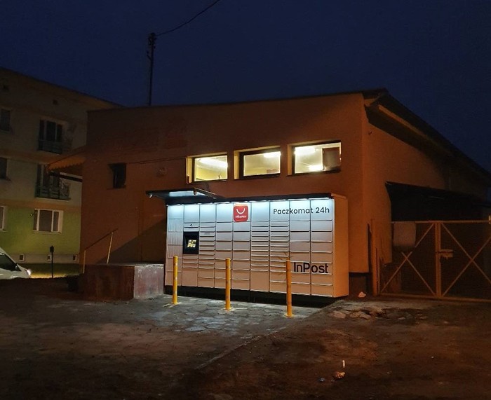 Parcel Locker Onr01m Inpost Parcel Locker Orneta Osiedle Dabrowskiego 1 Parcel Lockers Orneta