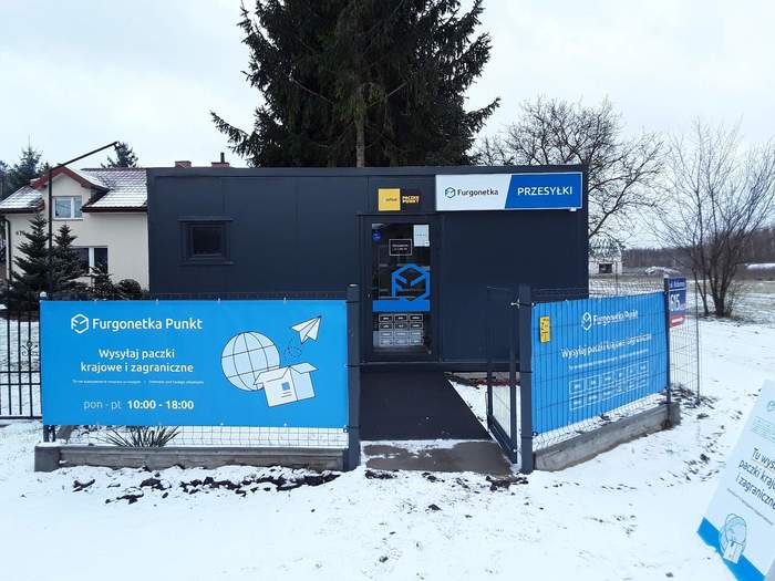 Parcel Service Point POP-LOD398 Kolumny 615 Łódź łódzkie | InPost