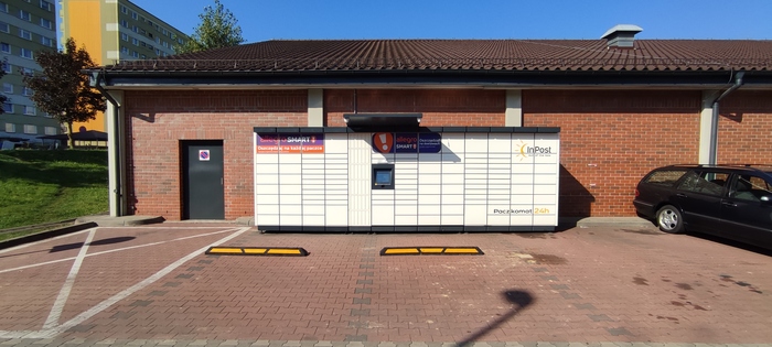 Paczkomat SIS12M Przy markecie ALDI